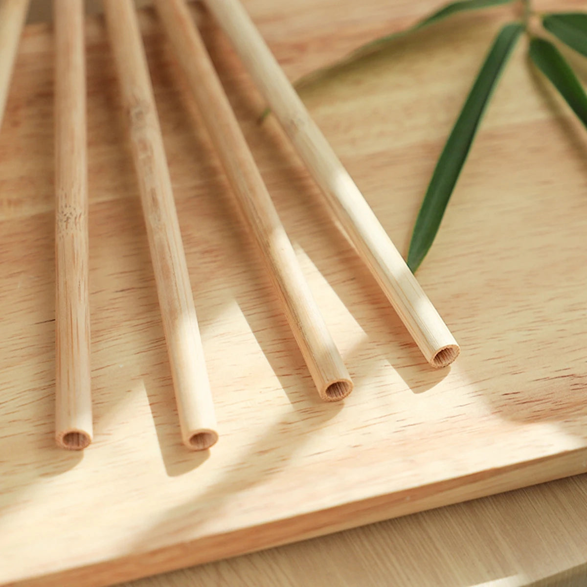 Pajitas de Bambú Reutilizables 100% Natural – Una Alternativa Sostenible al Plástico