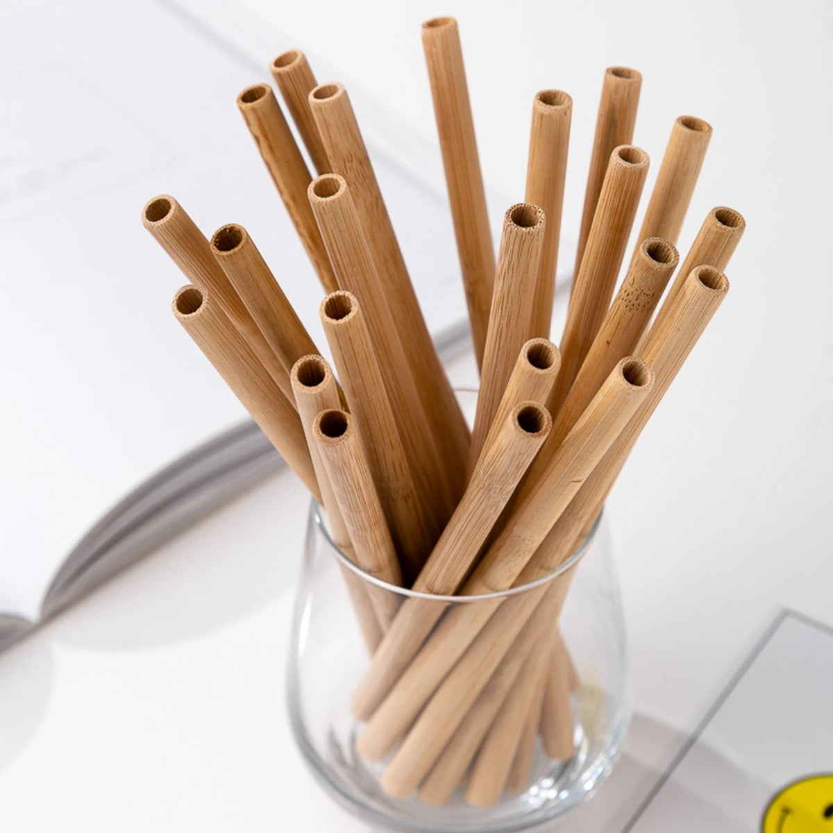 Pajitas de Bambú Reutilizables 100% Natural – Una Alternativa Sostenible al Plástico