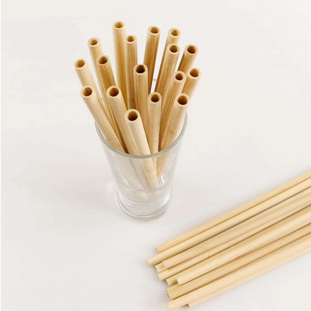 Pajitas de Bambú Reutilizables 100% Natural – Una Alternativa Sostenible al Plástico