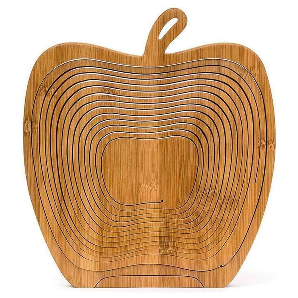 Cesta de Frutas Creativa de Bambú