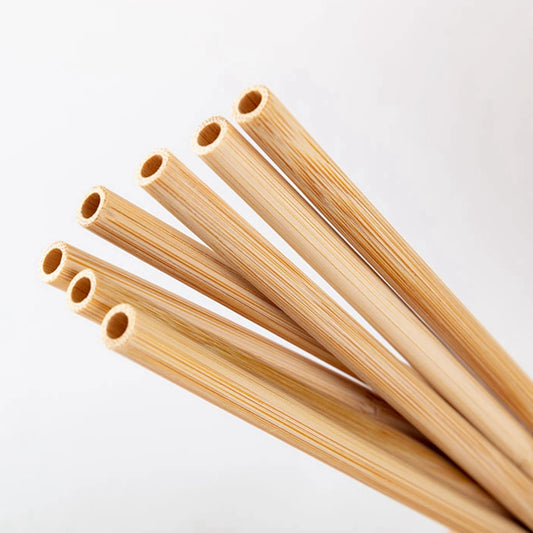 Pajitas de Bambú Reutilizables 100% Natural – Una Alternativa Sostenible al Plástico